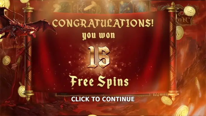 Dragons Dawn slot free spins
