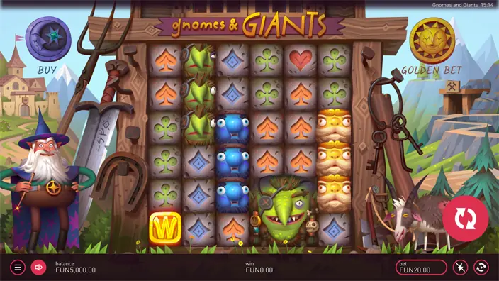 Gnomes Giants slot