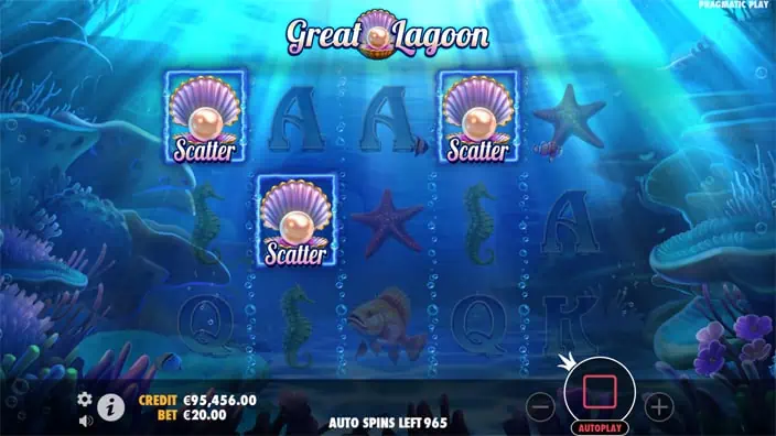 Great Lagoon slot free spins