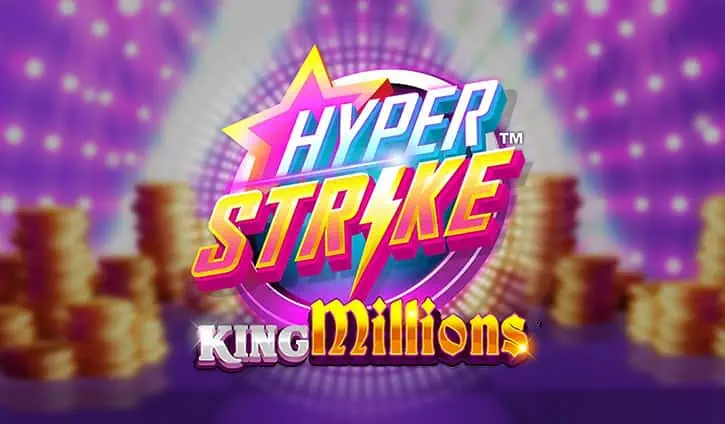Hyper Strike King Millions slot cover image