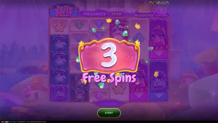 Jelly Belly Megaways slot free spins