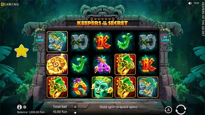 Keepers of the Secret slot