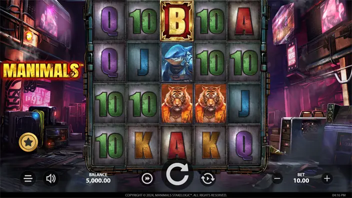 Manimals slot