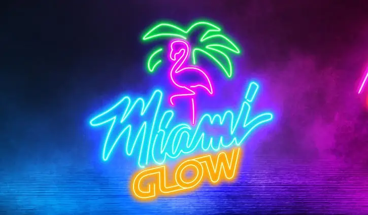 Miami Glow slot cover image