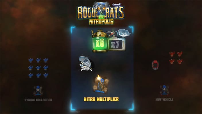 Rogue Rats of Nitropolis slot features