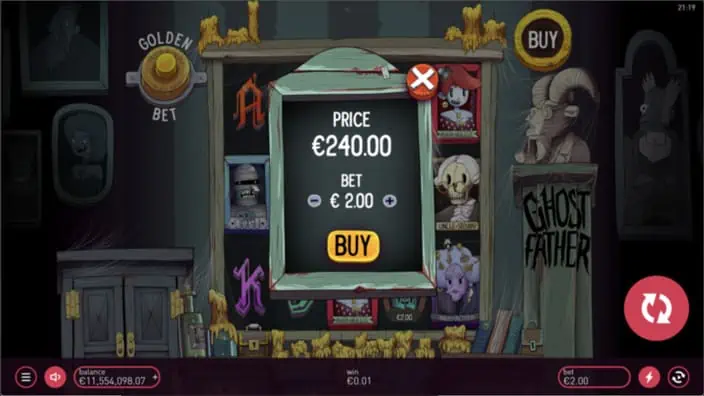 The Ghost Father slot bonus buy