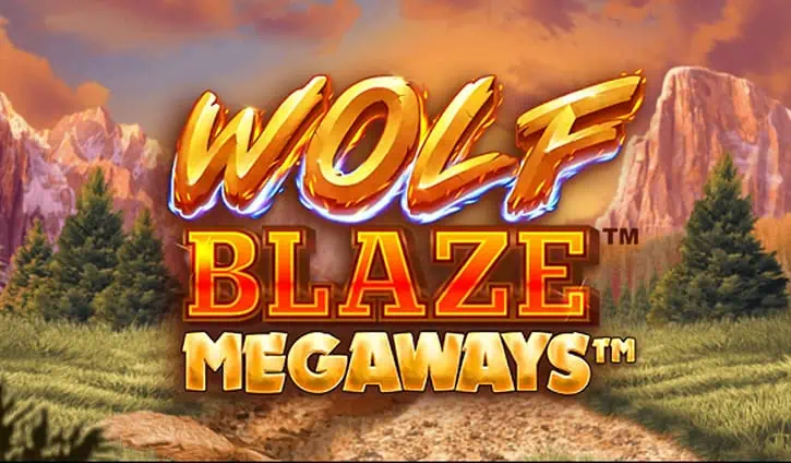 Wolf Blaze Megaways slot cover image