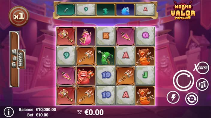 Worms of Valor slot