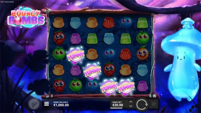 Bouncy Bombs slot free spins