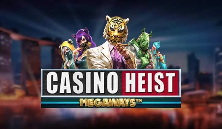 Casino Heist Megaways slot cover image
