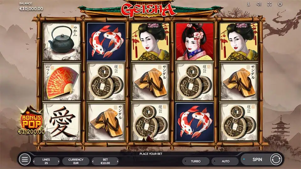 Geisha slot 1