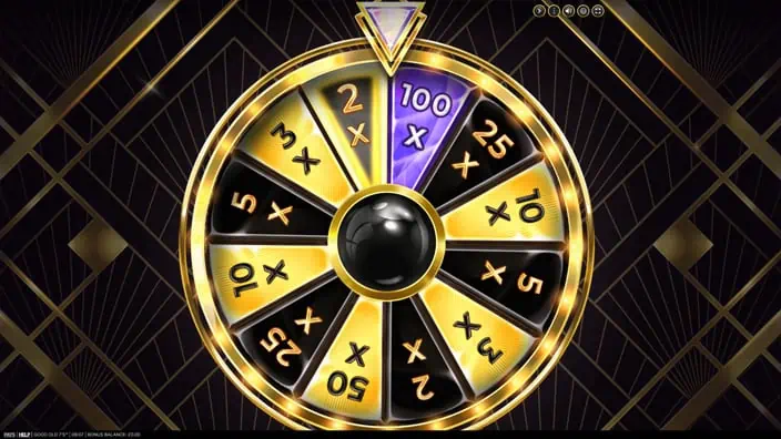 Good Old 7s slot bonus wheel