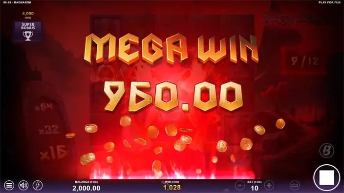 Ragnarok slot big win