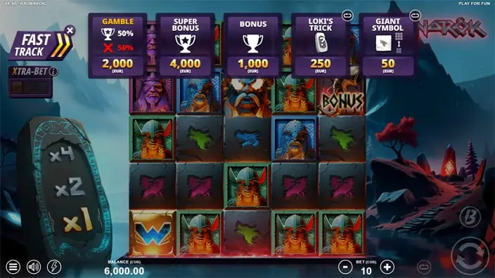 Ragnarok slot bonus buy