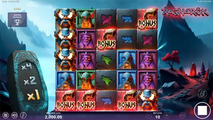 Ragnarok slot free spins