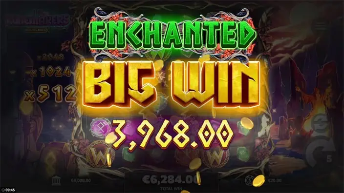 The Runemakers DoubleMax slot big win