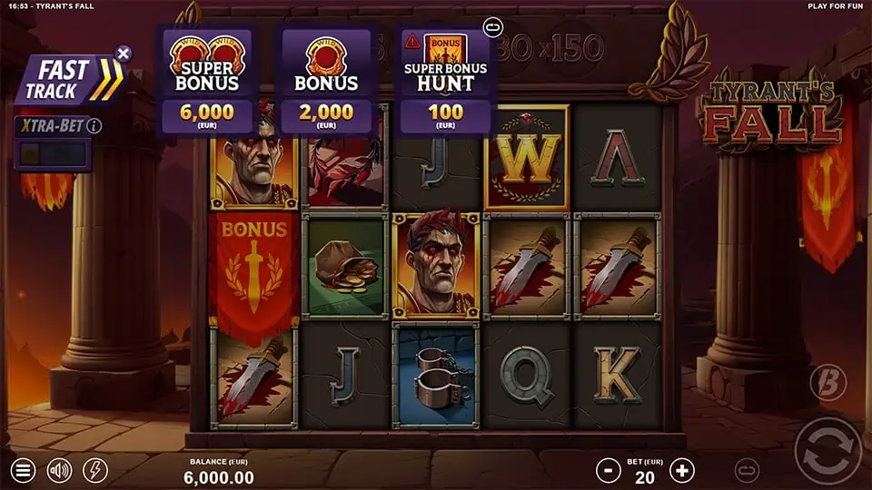 Tyrants Fall slot bonus buy