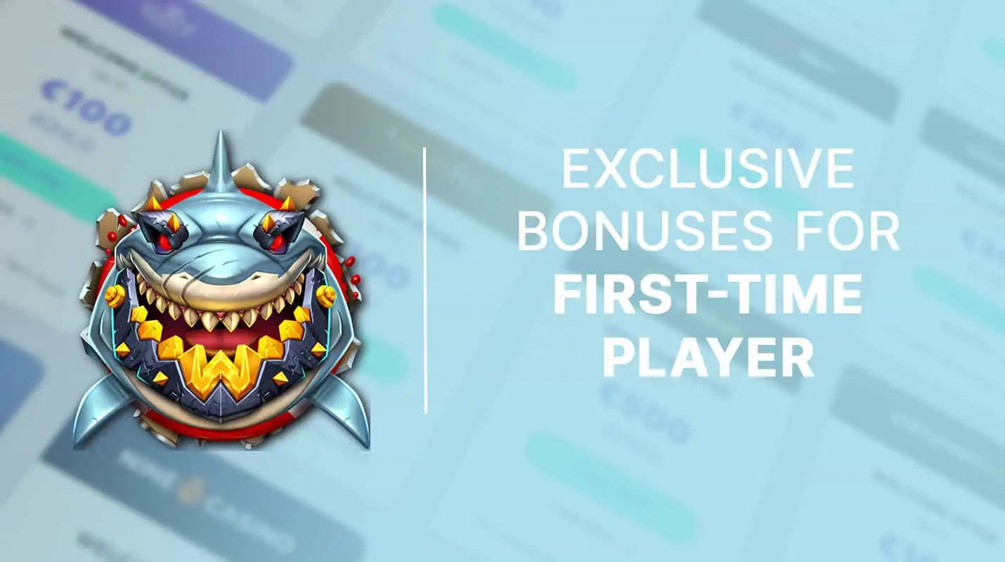 Exclusive bonus first time player cover