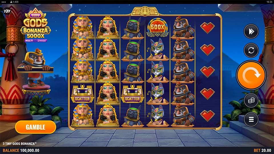 3 Tiny Gods Bonanza slot