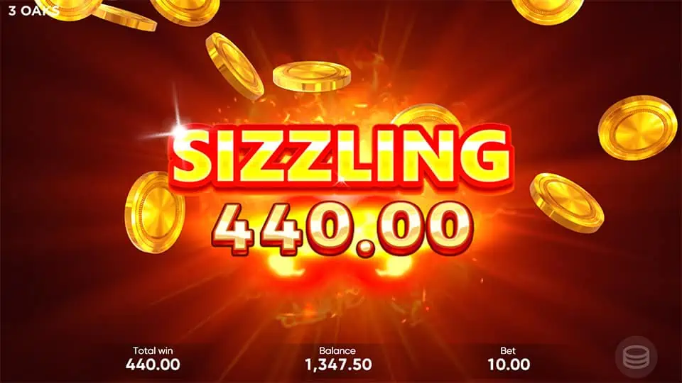 Coin Up Hot Fire slot big win