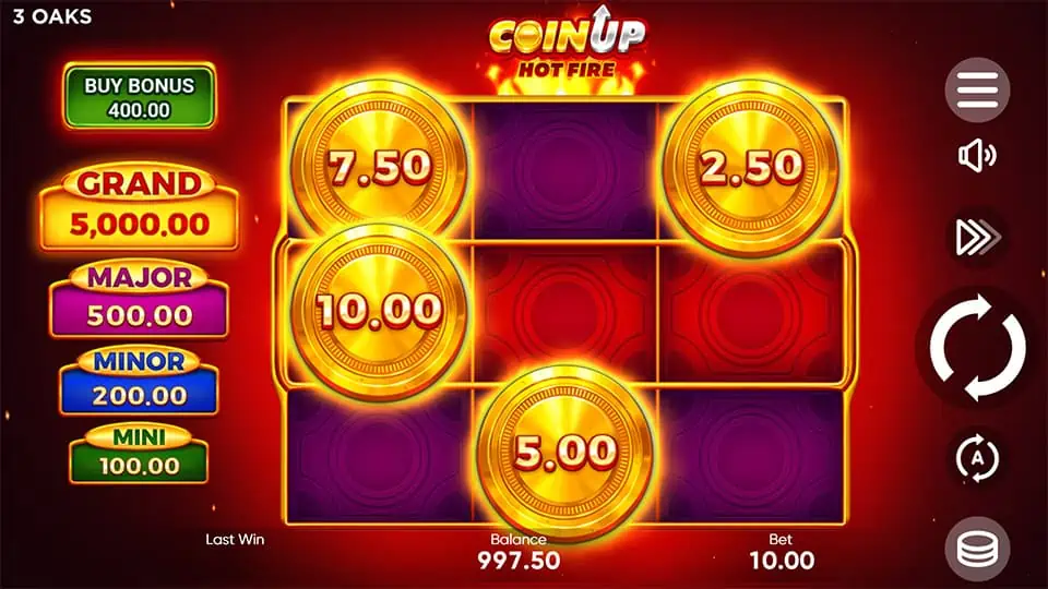 Coin Up Hot Fire slot