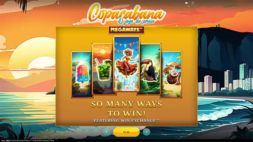 Copacabana Megaways slot features