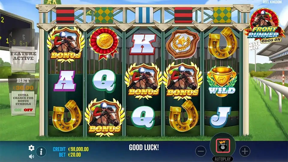 Front Runner slot free spins