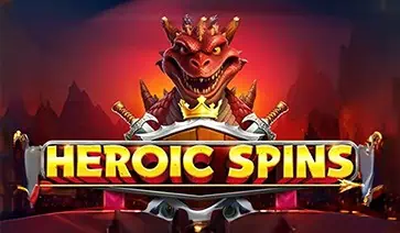 Heroic Spins slot cover image