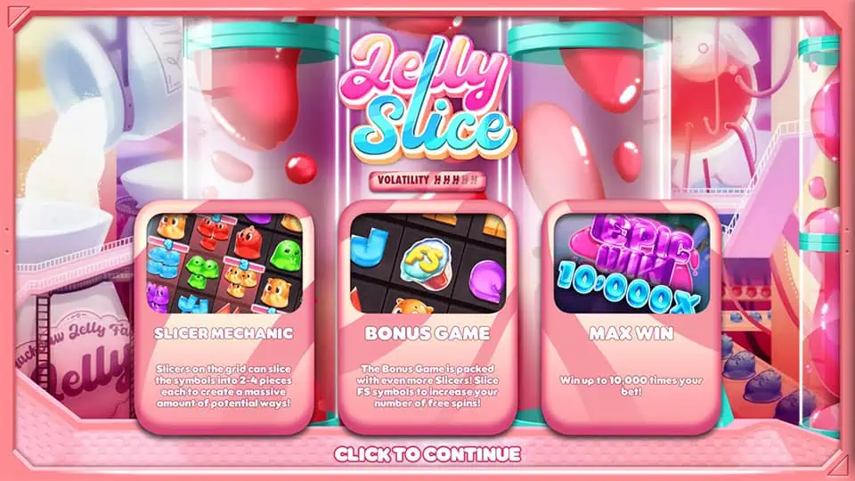 Jelly Slice slot features