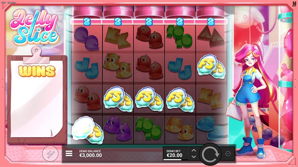 Jelly Slice slot free spins