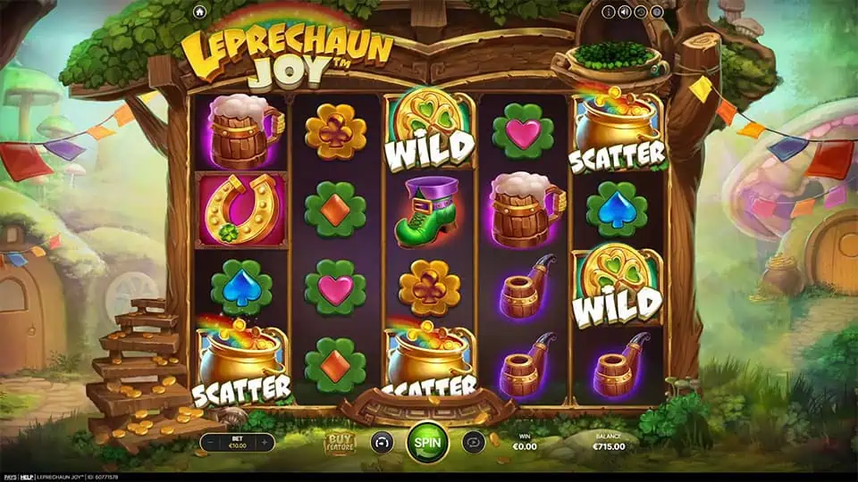 Leprechaun Joy slot free spins