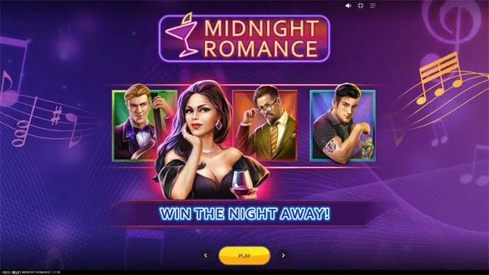 Midnight Romance slot features