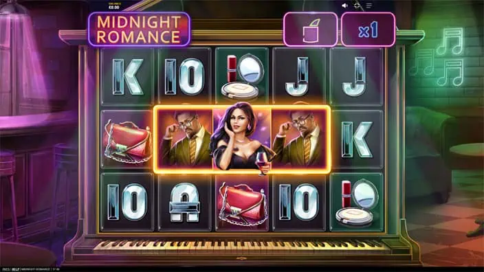 Midnight Romance slot free spins