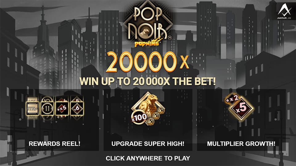 PopNoir slot features