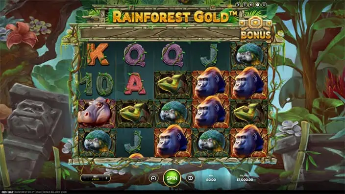 Rainforest Gold slot