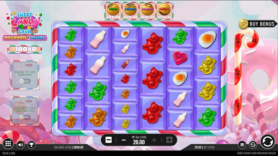 Sweet Candy Cash Megaways Deluxe slot