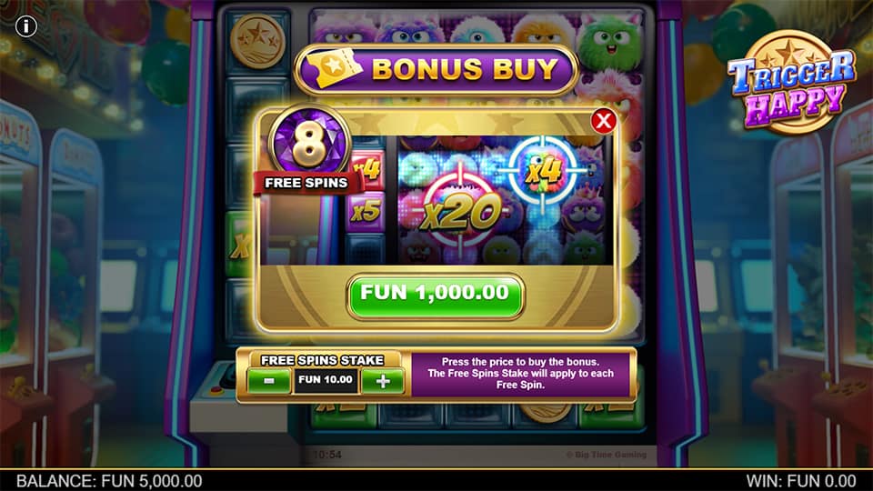 Trigger Happy slot bonus buy