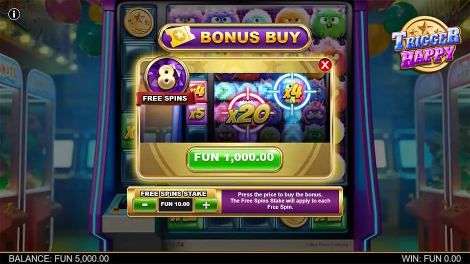 Trigger Happy slot bonus buy