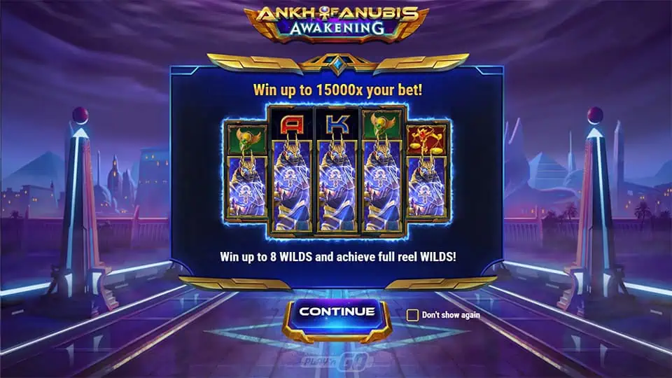 Ankh of Anubis Awakening slot features