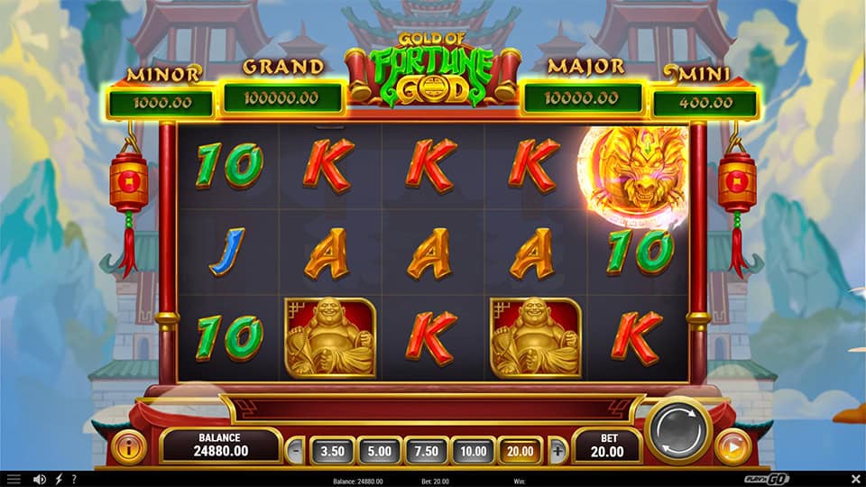 Gold of Fortune God slot feature dragons fortune