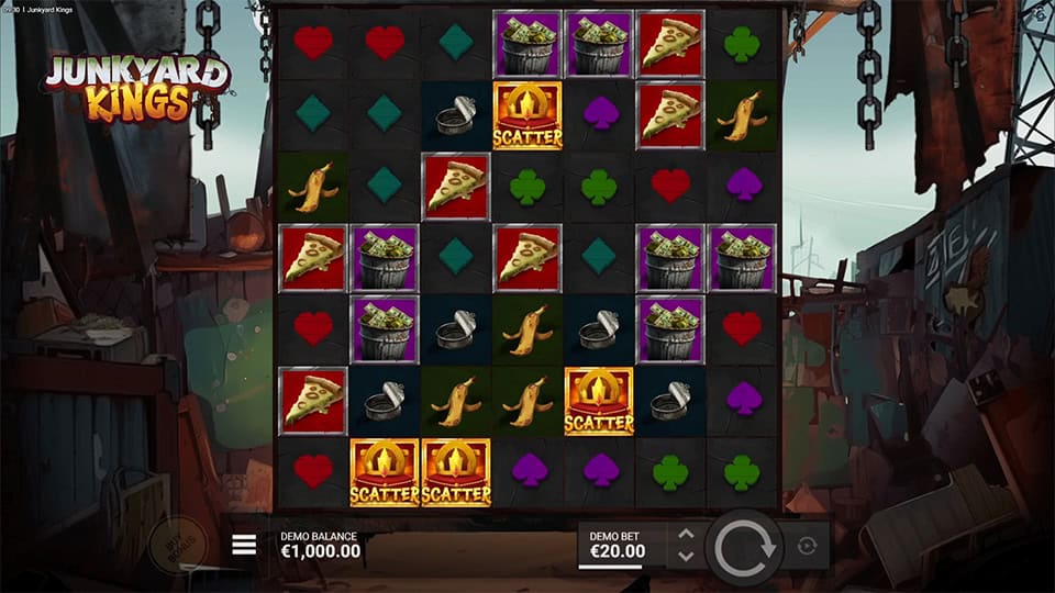 Junkyard Kings slot free spins