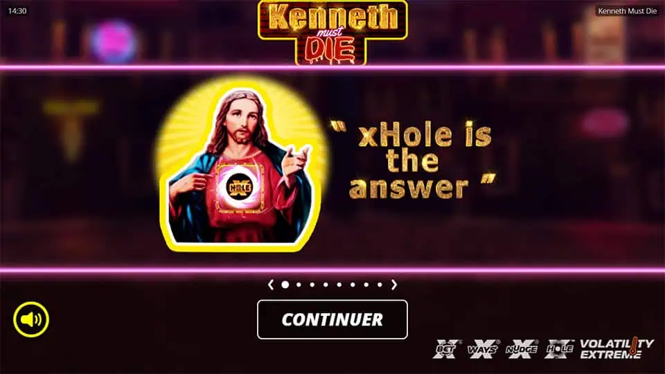 Kenneth Must Die slot features