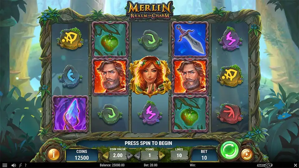 Merlin Realm of Charm slot