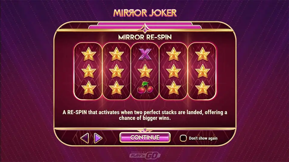 Mirror Joker slot features