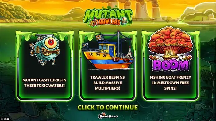 Mutant Trawlers slot features