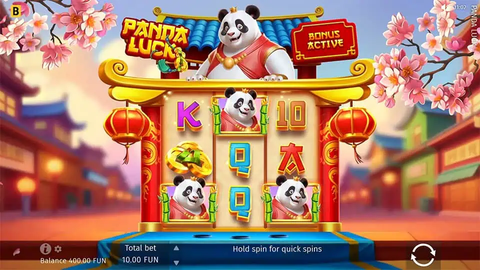 Panda Luck slot free spins