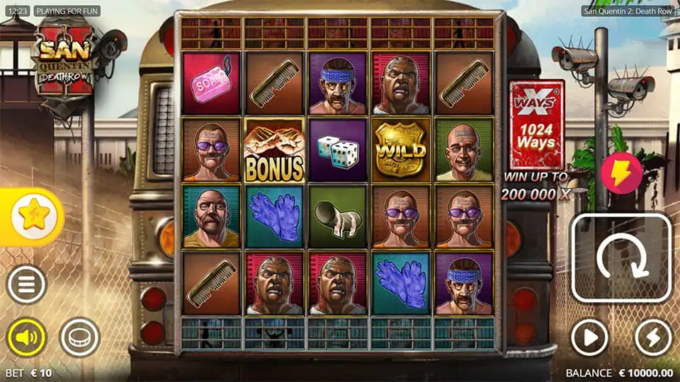 San Quentin 2 Death Row slot