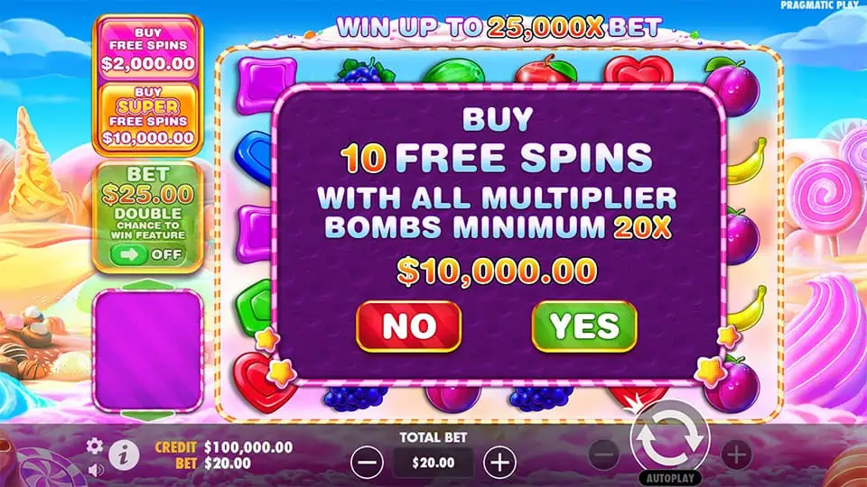 Sweet Bonanza 1000 slot bonus buy