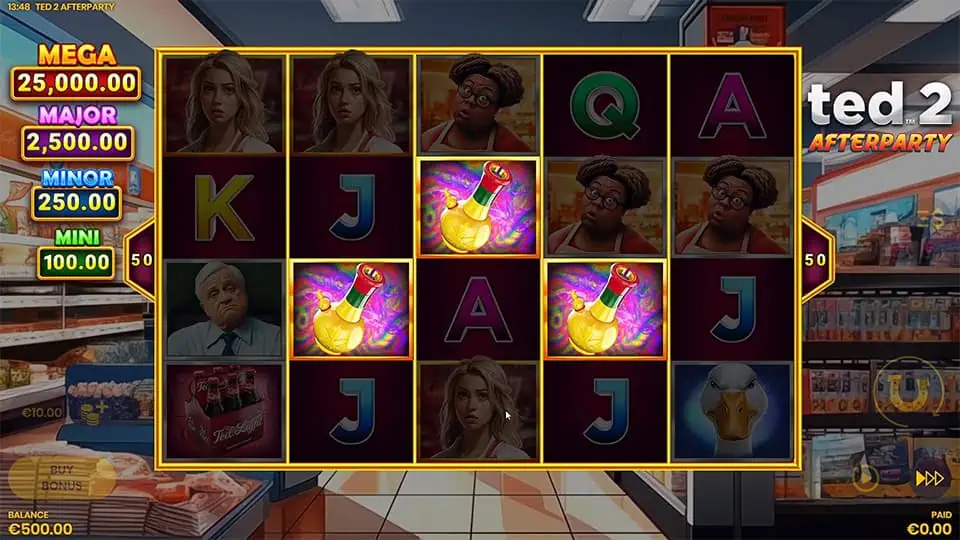 Ted 2 Afterparty slot free spins