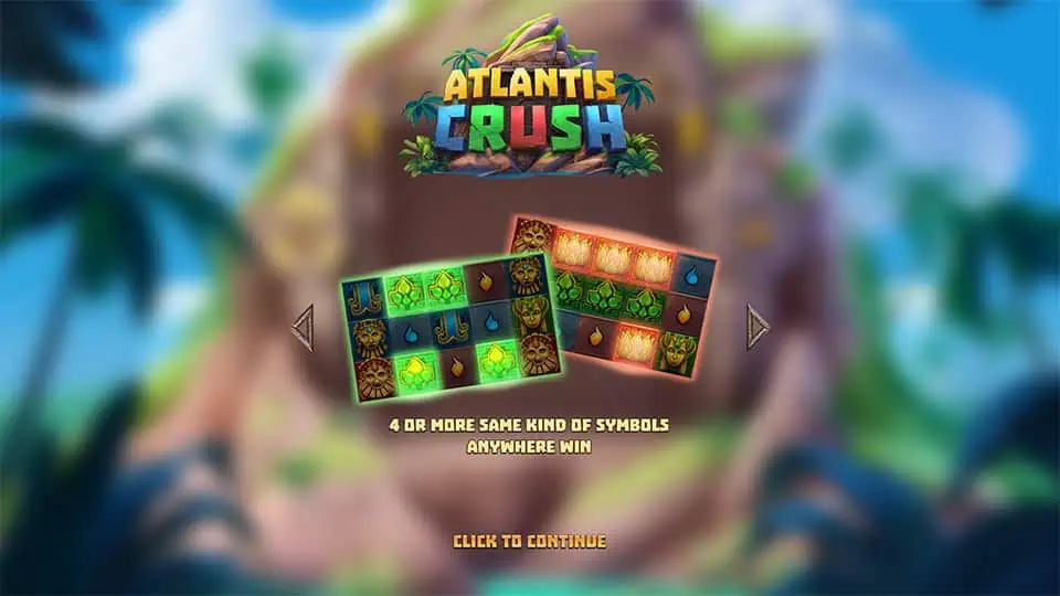 Atlantis Crush slot features